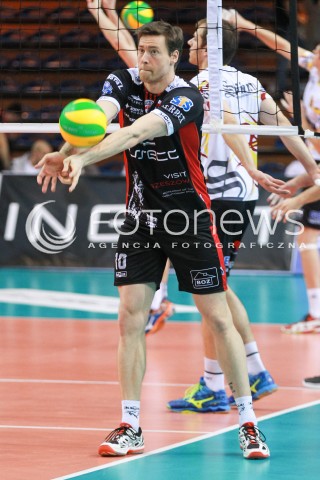  01.03.2017 RZESZOW POLAND<br />SIATKOWKA LIGA MISTRZOW <br />MEN CEV VOLLEYBALL CHAMPIONS LEAGUE 2016/2017<br />MECZ ASSECO RESOVIA - DUKLA LIBEREC <br />N/Z JOCHEN SCHOPS SYLWETKA <br /> 