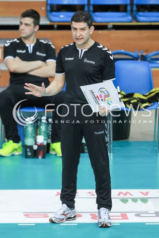  05.03.2017 RZESZOW<br />SIATKOWKA ORLEN LIGA 2016/2017 WOMEN VOLLEYBALL POLAND POLISH ORLENLIGA LEAGUE SEASON 2016/2017<br />MECZ DEVELOPRES SKYRES RZESZOW - LKS COMMERCECON LODZ <br />N/Z LORENZO MICELLI - I TRENER ( HEAD COACH ) SYLWETKA <br /> 