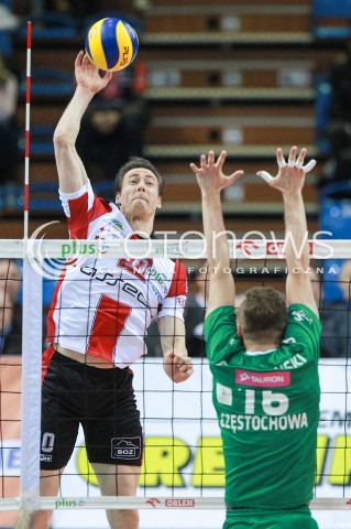  08.03.2017 RZESZOW<br />SIATKOWKA PLUSLIGA 2016/2017 MEN VOLLEYBALL POLAND POLISH PLUS LIGA LEAGUE SEASON 2016/2017 <br />MECZ ASSECO RESOVIA RZESZOW - AZS CZESTOCHOWA <br />N/Z JOCHEN SCHOPS <br /> 