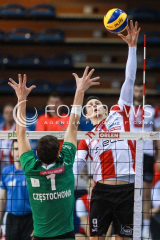  08.03.2017 RZESZOW<br />SIATKOWKA PLUSLIGA 2016/2017 MEN VOLLEYBALL POLAND POLISH PLUS LIGA LEAGUE SEASON 2016/2017 <br />MECZ ASSECO RESOVIA RZESZOW - AZS CZESTOCHOWA <br />N/Z THIBAULT ROSSARD <br /> 