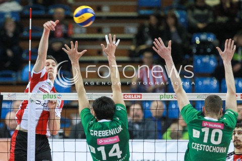  08.03.2017 RZESZOW<br />SIATKOWKA PLUSLIGA 2016/2017 MEN VOLLEYBALL POLAND POLISH PLUS LIGA LEAGUE SEASON 2016/2017 <br />MECZ ASSECO RESOVIA RZESZOW - AZS CZESTOCHOWA <br />N/Z JOCHEN SCHOPS <br /> 