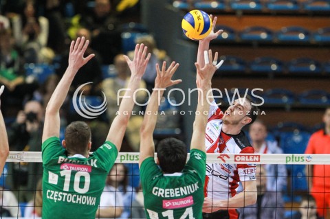  08.03.2017 RZESZOW<br />SIATKOWKA PLUSLIGA 2016/2017 MEN VOLLEYBALL POLAND POLISH PLUS LIGA LEAGUE SEASON 2016/2017 <br />MECZ ASSECO RESOVIA RZESZOW - AZS CZESTOCHOWA <br />N/Z MARKO IVOVIC <br /> 