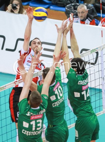 08.03.2017 RZESZOW<br />SIATKOWKA PLUSLIGA 2016/2017 MEN VOLLEYBALL POLAND POLISH PLUS LIGA LEAGUE SEASON 2016/2017 <br />MECZ ASSECO RESOVIA RZESZOW - AZS CZESTOCHOWA <br />N/Z MARKO IVOVIC <br /> 