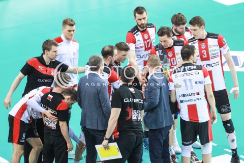  08.03.2017 RZESZOW<br />SIATKOWKA PLUSLIGA 2016/2017 MEN VOLLEYBALL POLAND POLISH PLUS LIGA LEAGUE SEASON 2016/2017 <br />MECZ ASSECO RESOVIA RZESZOW - AZS CZESTOCHOWA <br />N/Z ANDRZEJ KOWAL - I TRENER ( HEAD COACH ) MARCIN MOZDZONEK BARTLOMIEJ LEMANSKI JOCHEN SCHOPS MARKO IVOVIC ZESPOL TEAM DRUZYNA<br /> 