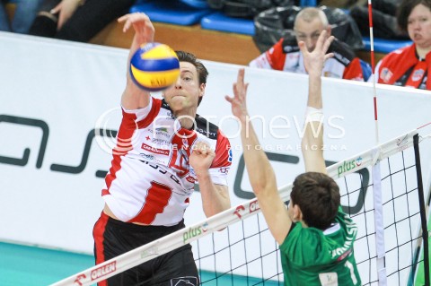  08.03.2017 RZESZOW<br />SIATKOWKA PLUSLIGA 2016/2017 MEN VOLLEYBALL POLAND POLISH PLUS LIGA LEAGUE SEASON 2016/2017 <br />MECZ ASSECO RESOVIA RZESZOW - AZS CZESTOCHOWA <br />N/Z JOCHEN SCHOPS SYLWETKA <br /> 