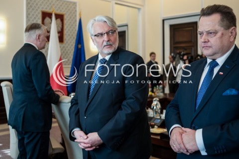  14.03.2016 WARSZAWA <br />POSIEDZENIE RADY MINISTROW <br />N/Z WITOLD WASZCZYKOWSKI JAROSLAW ZIELINSKI<br /> 