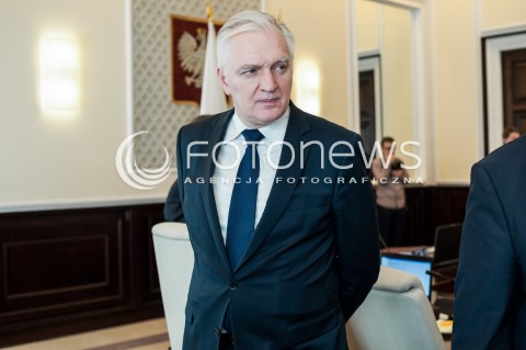  14.03.2016 WARSZAWA <br />POSIEDZENIE RADY MINISTROW <br />N/Z JAROSLAW GOWIN<br /> 