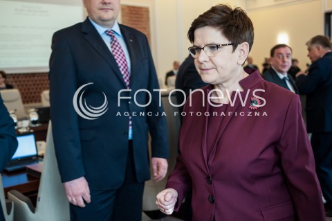  14.03.2016 WARSZAWA <br />POSIEDZENIE RADY MINISTROW <br />N/Z PREMIER BEATA SZYDLO<br /> 