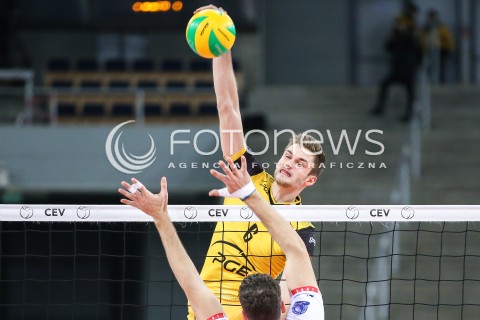  15.03.2017 LODZ POLAND<br />
SIATKOWKA LIGA MISTRZOW MEN CEV VOLLEYBALL CHAMPIONS LEAGUE 2016/2017 MATCH<br />
PGE SKRA BELCHATOW - CUCINE LUBE CIVITANOVA<br />
N/Z KAROL KLOS<br />
 