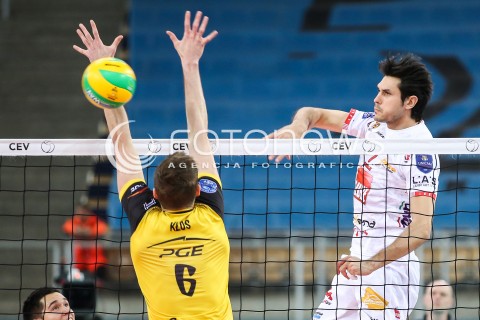  15.03.2017 LODZ POLAND<br />
SIATKOWKA LIGA MISTRZOW MEN CEV VOLLEYBALL CHAMPIONS LEAGUE 2016/2017 MATCH<br />
PGE SKRA BELCHATOW - CUCINE LUBE CIVITANOVA<br />
N/Z DRAGAN STANKOVIC<br />
 