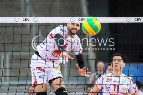  15.03.2017 LODZ POLAND<br />
SIATKOWKA LIGA MISTRZOW MEN CEV VOLLEYBALL CHAMPIONS LEAGUE 2016/2017 MATCH<br />
PGE SKRA BELCHATOW - CUCINE LUBE CIVITANOVA<br />
N/Z OSMANY PORTUONDO JUANTORENA<br />
 