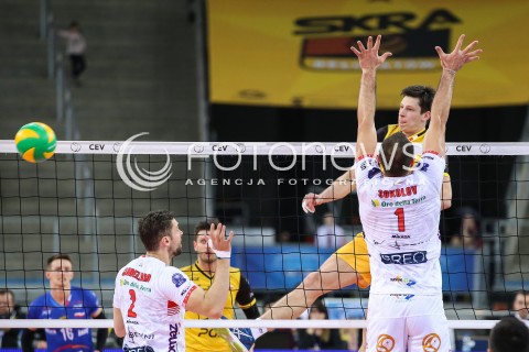  15.03.2017 LODZ POLAND<br />
SIATKOWKA LIGA MISTRZOW MEN CEV VOLLEYBALL CHAMPIONS LEAGUE 2016/2017 MATCH<br />
PGE SKRA BELCHATOW - CUCINE LUBE CIVITANOVA<br />
N/Z SRECKO LISINIAC<br />
 