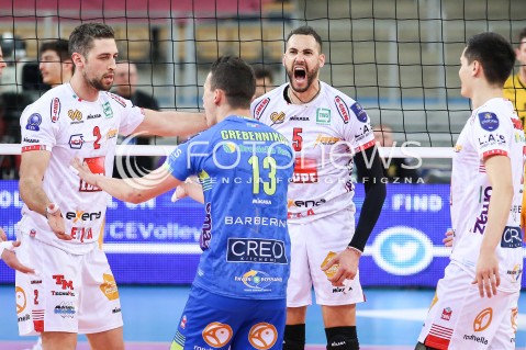  15.03.2017 LODZ POLAND<br />
SIATKOWKA LIGA MISTRZOW MEN CEV VOLLEYBALL CHAMPIONS LEAGUE 2016/2017 MATCH<br />
PGE SKRA BELCHATOW - CUCINE LUBE CIVITANOVA<br />
N/Z OSMANY PORTUONDO JUANTORENA<br />
 