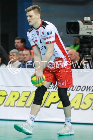  15.03.2017 RZESZOW POLAND<br />SIATKOWKA LIGA MISTRZOW <br />MEN CEV VOLLEYBALL CHAMPIONS LEAGUE 2016/2017<br />MECZ ASSECO RESOVIA - AZIMUT MODENA <br />N/Z JOHN GORDON PERRIN SYLWETKA <br /> 