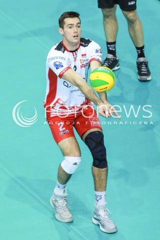  15.03.2017 RZESZOW POLAND<br />SIATKOWKA LIGA MISTRZOW <br />MEN CEV VOLLEYBALL CHAMPIONS LEAGUE 2016/2017<br />MECZ ASSECO RESOVIA - AZIMUT MODENA <br />N/Z THOMAS JAESCHKE SYLWETKA <br /> 