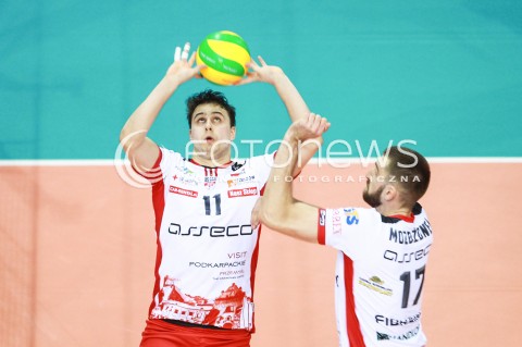  15.03.2017 RZESZOW POLAND<br />SIATKOWKA LIGA MISTRZOW <br />MEN CEV VOLLEYBALL CHAMPIONS LEAGUE 2016/2017<br />MECZ ASSECO RESOVIA - AZIMUT MODENA <br />N/Z FABIAN DRZYZGA MARCIN MOZDZONEK <br /> 