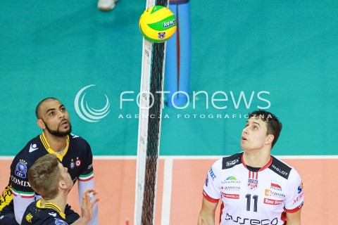  15.03.2017 RZESZOW POLAND<br />SIATKOWKA LIGA MISTRZOW <br />MEN CEV VOLLEYBALL CHAMPIONS LEAGUE 2016/2017<br />MECZ ASSECO RESOVIA - AZIMUT MODENA <br />N/Z FABIAN DRZYZGA EARVIN NGAPETH <br /> 