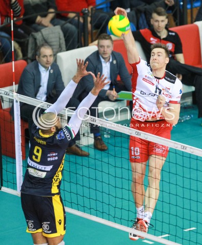  15.03.2017 RZESZOW POLAND<br />SIATKOWKA LIGA MISTRZOW <br />MEN CEV VOLLEYBALL CHAMPIONS LEAGUE 2016/2017<br />MECZ ASSECO RESOVIA - AZIMUT MODENA <br />N/Z JOCHEN SCHOPS ( SCHOEPS ) <br /> 