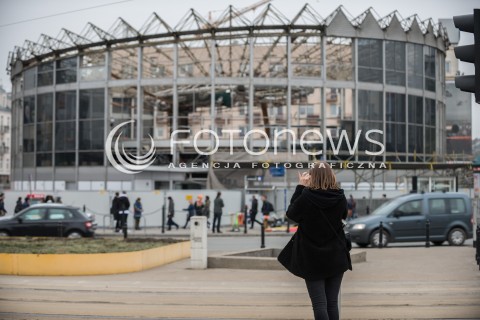  17.03.2017 WARSZAWA<br />ROZBIORKA ROTUNDY PKO<br />N/Z ROTUNDA PKO<br /> 