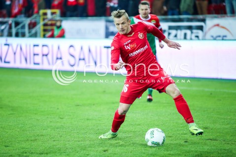  18.03.2017 LODZ POLSKA TRZECIA LIGA SEZON 2016/2017<br />WIDZEW LODZ - MOTOR LUBAWA<br />OTWARCIE STADIONU WIDZEWA LODZ <br />N/Z ADRIAN BUDKA<br /> 