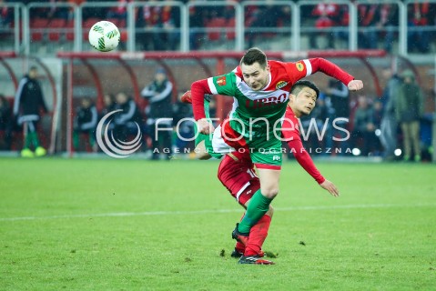  18.03.2017 LODZ POLSKA TRZECIA LIGA SEZON 2016/2017<br />WIDZEW LODZ - MOTOR LUBAWA<br />OTWARCIE STADIONU WIDZEWA LODZ <br />N/Z YUDAI OGAWA<br /> 