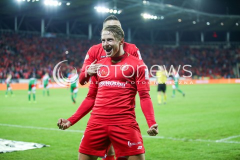  18.03.2017 LODZ POLSKA TRZECIA LIGA SEZON 2016/2017<br />WIDZEW LODZ - MOTOR LUBAWA<br />OTWARCIE STADIONU WIDZEWA LODZ <br />N/Z MATEUSZ MICHALSKI<br /> 