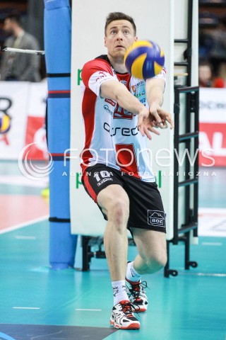  18.03.2017 RZESZOW <br />SIATKOWKA PLUSLIGA 2016/2017 MEN VOLLEYBALL POLAND POLISH PLUS LIGA LEAGUE SEASON 2016/2017 <br />MECZ ASSECO RESOVIA RZESZOW - EFFECTOR KIELCE<br />N/Z JOCHEN SCHOPS ( SCHOEPS ) SYLWETKA <br /> 
