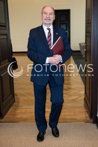  21.03.2016 WARSZAWA <br />POSIEDZENIE RADY MINISTROW <br />N/Z ANTONI MACIEREWICZ<br /> 