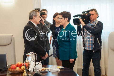  21.03.2016 WARSZAWA <br />POSIEDZENIE RADY MINISTROW <br />N/Z PREMIER BEATA SZYDLO PIOTR GLINSKI<br /> 