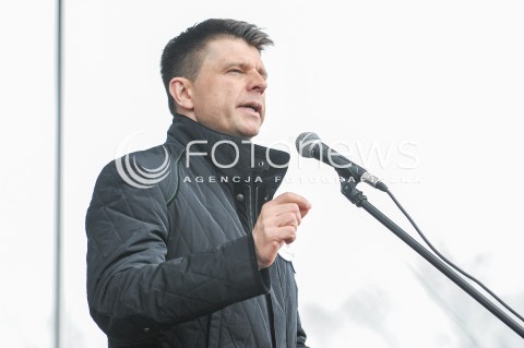  25.03.2017 WARSZAWA<br />MARSZ DLA EUROPY KOCHAM CIE EUROPO<br />N/Z RYSZARD PETRU<br /> 