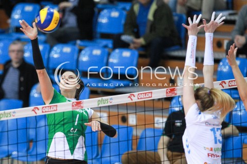  28.03.2017 RZESZOW<br />SIATKOWKA ORLEN LIGA 2016/2017 WOMEN VOLLEYBALL POLAND POLISH ORLENLIGA LEAGUE SEASON 2016/2017<br />MECZ DEVELOPRES SKYRES RZESZOW - IMPEL WROCLAW <br />N/Z ANDREA KOSSANYIOVA <br /> 