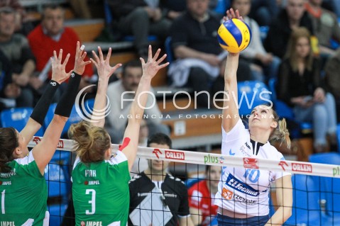  28.03.2017 RZESZOW<br />SIATKOWKA ORLEN LIGA 2016/2017 WOMEN VOLLEYBALL POLAND POLISH ORLENLIGA LEAGUE SEASON 2016/2017<br />MECZ DEVELOPRES SKYRES RZESZOW - IMPEL WROCLAW <br />N/Z ADELA HELIC <br /> 
