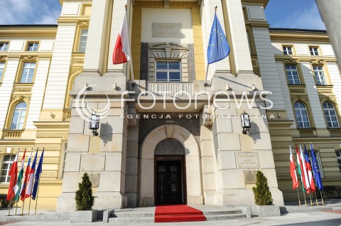  28.03.2017 WARSZAWA<br />SPOTKANIE SZEFOW RZADOW GRUPY WYSZEHRADZKIEJ<br />N/Z BUDYNEK SIEDZIBA RADY MINISTROW<br /> 