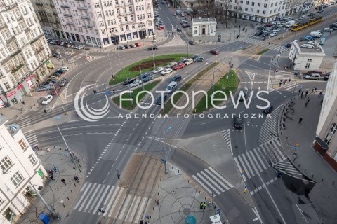  31.03.2017 WARSZAWA<br />PANORAMA MIASTA<br />N/Z PLAC UNII LUBELSKIEJ RONDO<br /> 