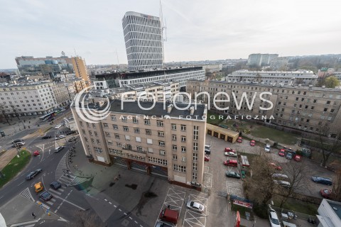  31.03.2017 WARSZAWA<br />PANORAMA MIASTA<br />N/Z PLAC UNII LUBELSKIEJ STRAZ POZARNA PLAC UNII CITY SHOPPING<br /> 