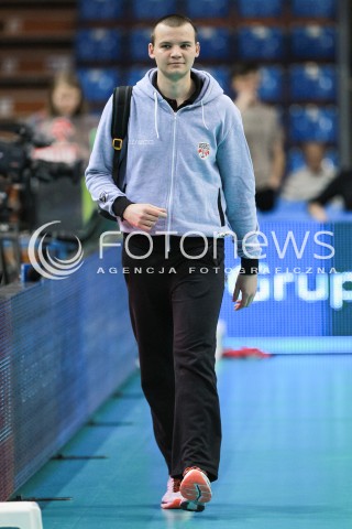  01.04.2017 RZESZOW<br />SIATKOWKA PLUSLIGA 2016/2017 MEN VOLLEYBALL POLAND POLISH PLUS LIGA LEAGUE SEASON 2016/2017<br />MECZ ASSECO RESOVIA RZESZOW - ZAKSA KEDZIERZYN KOZLE <br />N/Z KAMIL SOLODUCHA STATYSTYK SYLWETKA <br /> 