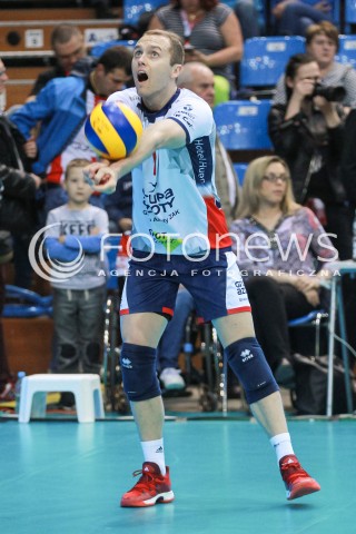  01.04.2017 RZESZOW<br />SIATKOWKA PLUSLIGA 2016/2017 MEN VOLLEYBALL POLAND POLISH PLUS LIGA LEAGUE SEASON 2016/2017<br />MECZ ASSECO RESOVIA RZESZOW - ZAKSA KEDZIERZYN KOZLE <br />N/Z PAWEL ZATORSKI SYLWETKA <br /> 
