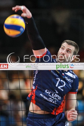  01.04.2017 RZESZOW<br />SIATKOWKA PLUSLIGA 2016/2017 MEN VOLLEYBALL POLAND POLISH PLUS LIGA LEAGUE SEASON 2016/2017<br />MECZ ASSECO RESOVIA RZESZOW - ZAKSA KEDZIERZYN KOZLE <br />N/Z GRZEGORZ BOCIEK SYLWETKA ATAK <br /> 