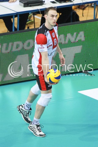  01.04.2017 RZESZOW<br />SIATKOWKA PLUSLIGA 2016/2017 MEN VOLLEYBALL POLAND POLISH PLUS LIGA LEAGUE SEASON 2016/2017<br />MECZ ASSECO RESOVIA RZESZOW - ZAKSA KEDZIERZYN KOZLE <br />N/Z MARKO IVOVIC SYLWETKA <br /> 