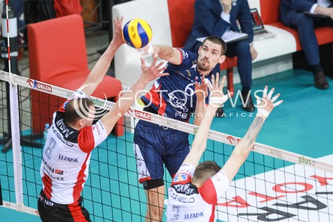  01.04.2017 RZESZOW<br />SIATKOWKA PLUSLIGA 2016/2017 MEN VOLLEYBALL POLAND POLISH PLUS LIGA LEAGUE SEASON 2016/2017<br />MECZ ASSECO RESOVIA RZESZOW - ZAKSA KEDZIERZYN KOZLE <br />N/Z DAWID KONARSKI <br /> 