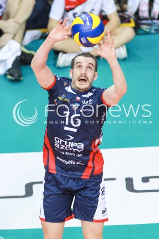  01.04.2017 RZESZOW<br />SIATKOWKA PLUSLIGA 2016/2017 MEN VOLLEYBALL POLAND POLISH PLUS LIGA LEAGUE SEASON 2016/2017<br />MECZ ASSECO RESOVIA RZESZOW - ZAKSA KEDZIERZYN KOZLE <br />N/Z BENJAMIN TONIUTTI SYLWETKA <br /> 