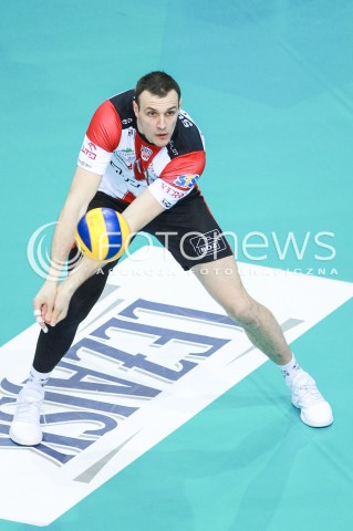  01.04.2017 RZESZOW<br />SIATKOWKA PLUSLIGA 2016/2017 MEN VOLLEYBALL POLAND POLISH PLUS LIGA LEAGUE SEASON 2016/2017<br />MECZ ASSECO RESOVIA RZESZOW - ZAKSA KEDZIERZYN KOZLE <br />N/Z GAVIN SCHMITT SYLWETKA <br /> 