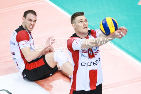  01.04.2017 RZESZOW<br />SIATKOWKA PLUSLIGA 2016/2017 MEN VOLLEYBALL POLAND POLISH PLUS LIGA LEAGUE SEASON 2016/2017<br />MECZ ASSECO RESOVIA RZESZOW - ZAKSA KEDZIERZYN KOZLE <br />N/Z JOHN GORDON PERRIN MARKO IVOVIC <br /> 