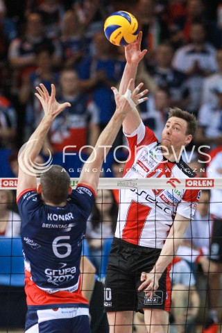  01.04.2017 RZESZOW<br />SIATKOWKA PLUSLIGA 2016/2017 MEN VOLLEYBALL POLAND POLISH PLUS LIGA LEAGUE SEASON 2016/2017<br />MECZ ASSECO RESOVIA RZESZOW - ZAKSA KEDZIERZYN KOZLE <br />N/Z JOCHEN SCHOPS ( SCHOEPS ) <br /> 
