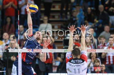  01.04.2017 RZESZOW<br />SIATKOWKA PLUSLIGA 2016/2017 MEN VOLLEYBALL POLAND POLISH PLUS LIGA LEAGUE SEASON 2016/2017<br />MECZ ASSECO RESOVIA RZESZOW - ZAKSA KEDZIERZYN KOZLE <br />N/Z DAWID KONARSKI <br /> 