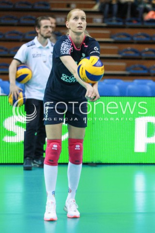  03.04.2017 RZESZOW<br />SIATKOWKA ORLEN LIGA 2016/2017 WOMEN VOLLEYBALL POLAND POLISH ORLENLIGA LEAGUE SEASON 2016/2017<br />POLFINAL - SEMIFINAL - 1. MECZ<br />MECZ DEVELOPRES SKYRES RZESZOW - CHEMIK POLICE <br />N/Z ANNA WERBLINSKA SYLWETKA <br /> 