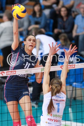  03.04.2017 RZESZOW<br />SIATKOWKA ORLEN LIGA 2016/2017 WOMEN VOLLEYBALL POLAND POLISH ORLENLIGA LEAGUE SEASON 2016/2017<br />POLFINAL - SEMIFINAL - 1. MECZ<br />MECZ DEVELOPRES SKYRES RZESZOW - CHEMIK POLICE <br />N/Z STEFANA VELJKOVIC <br /> 
