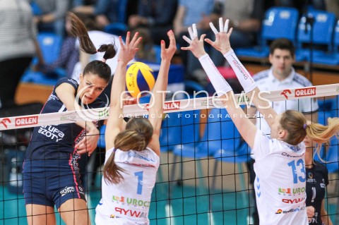  03.04.2017 RZESZOW<br />SIATKOWKA ORLEN LIGA 2016/2017 WOMEN VOLLEYBALL POLAND POLISH ORLENLIGA LEAGUE SEASON 2016/2017<br />POLFINAL - SEMIFINAL - 1. MECZ<br />MECZ DEVELOPRES SKYRES RZESZOW - CHEMIK POLICE <br />N/Z STEFANA VELJKOVIC <br /> 