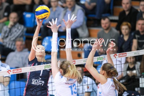  03.04.2017 RZESZOW<br />SIATKOWKA ORLEN LIGA 2016/2017 WOMEN VOLLEYBALL POLAND POLISH ORLENLIGA LEAGUE SEASON 2016/2017<br />POLFINAL - SEMIFINAL - 1. MECZ<br />MECZ DEVELOPRES SKYRES RZESZOW - CHEMIK POLICE <br />N/Z ANNA WERBLINSKA <br /> 