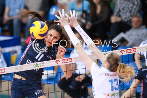  03.04.2017 RZESZOW<br />SIATKOWKA ORLEN LIGA 2016/2017 WOMEN VOLLEYBALL POLAND POLISH ORLENLIGA LEAGUE SEASON 2016/2017<br />POLFINAL - SEMIFINAL - 1. MECZ<br />MECZ DEVELOPRES SKYRES RZESZOW - CHEMIK POLICE <br />N/Z STEFANA VELJKOVIC <br /> 